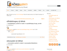 Tablet Screenshot of ezecosystem.org